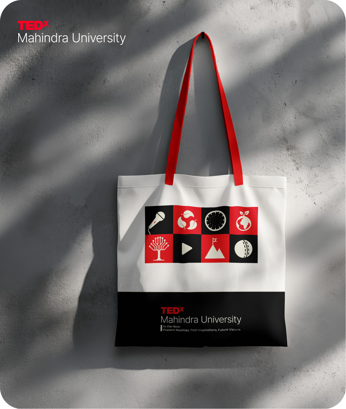 TEDx tote bag